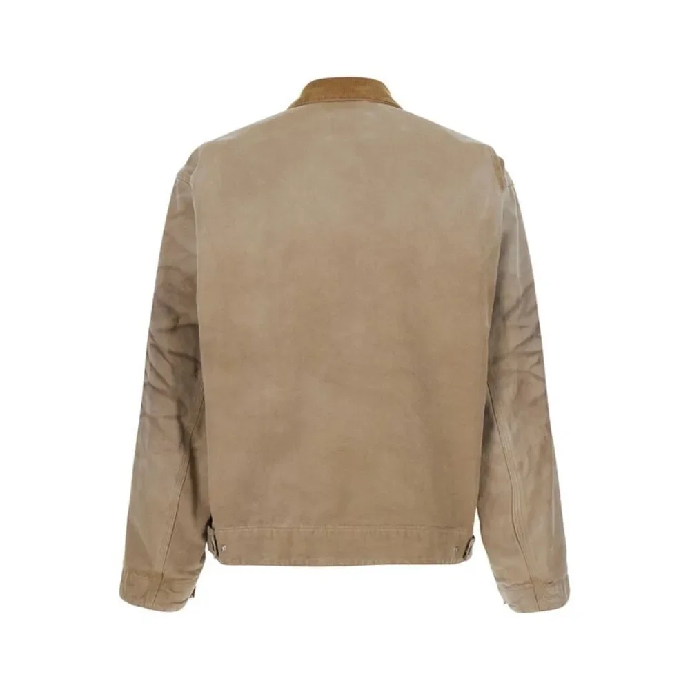 Golden Goose Men Reversible Jacket With Contrast In Beige Unisex